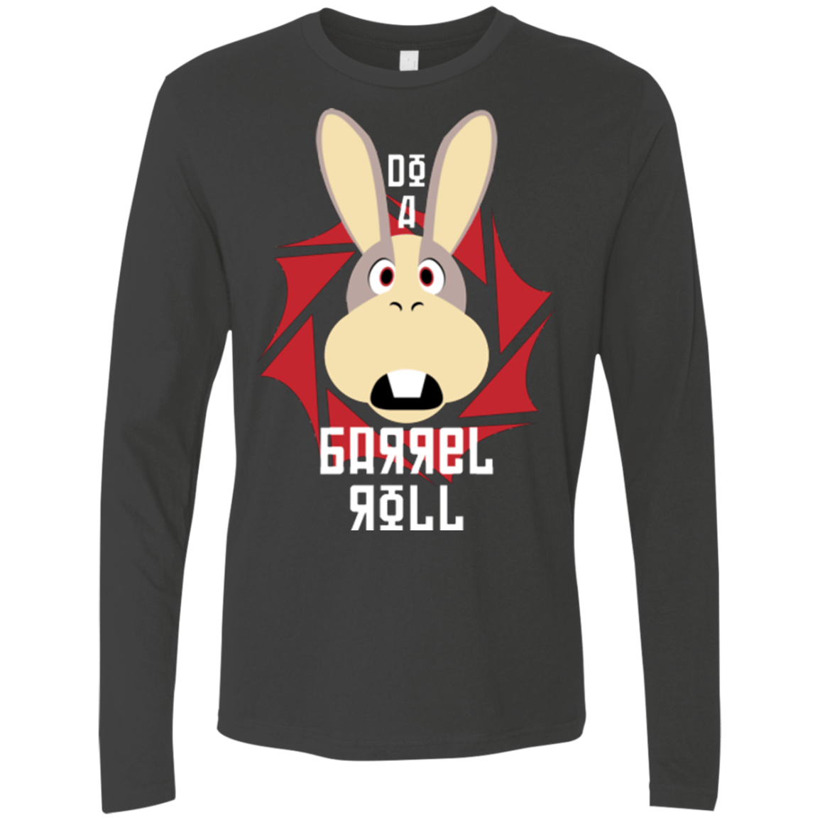 T-Shirts Heavy Metal / S Do A Barrel Roll Men's Premium Long Sleeve
