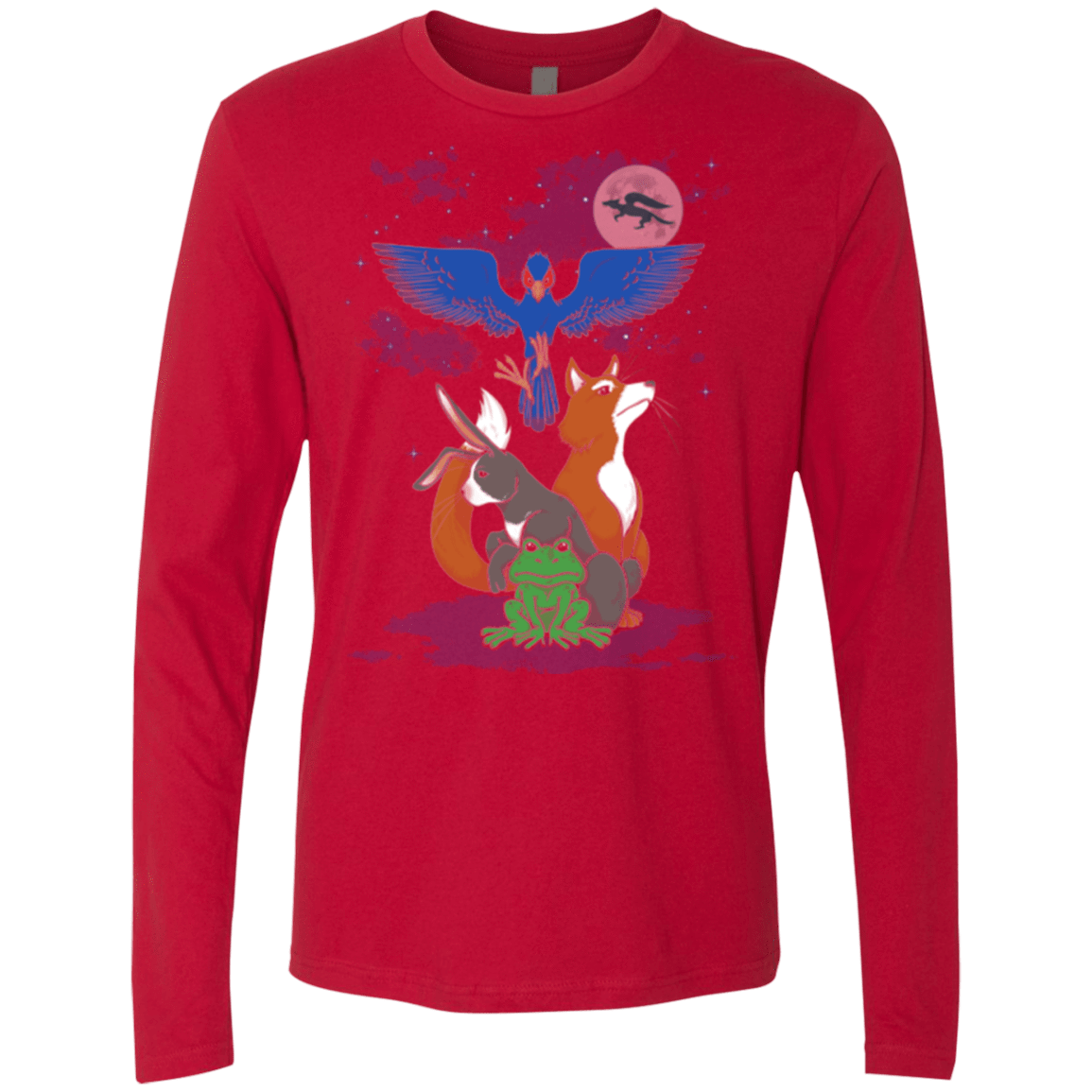 T-Shirts Red / Small Do a barrel roll Men's Premium Long Sleeve