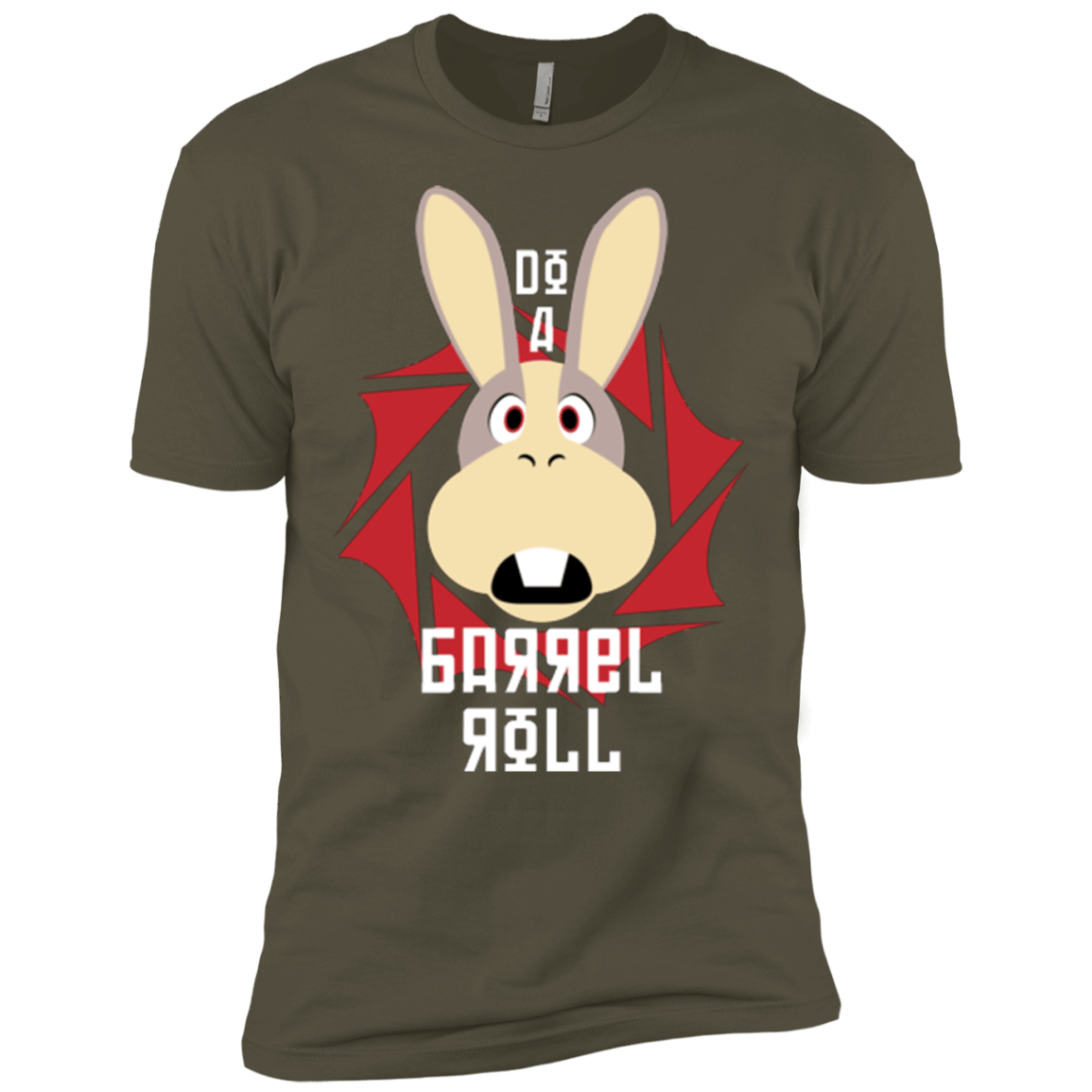 T-Shirts Military Green / X-Small Do A Barrel Roll Men's Premium T-Shirt