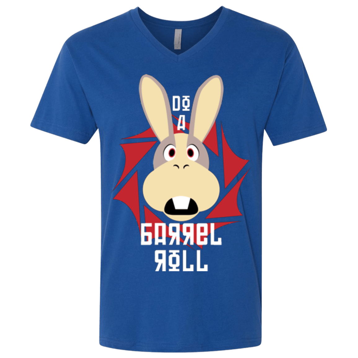 T-Shirts Royal / X-Small Do A Barrel Roll Men's Premium V-Neck