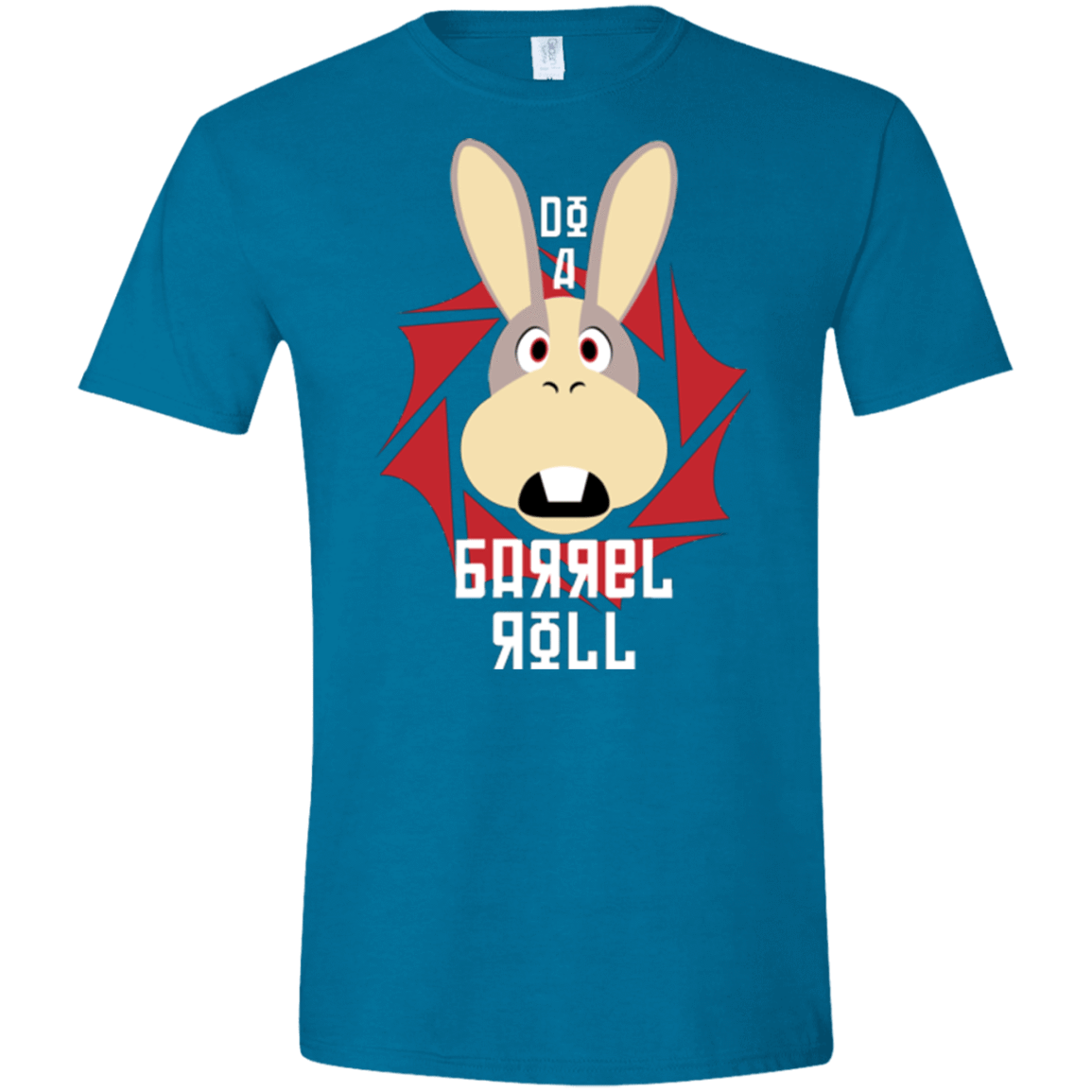 T-Shirts Antique Sapphire / S Do A Barrel Roll Men's Semi-Fitted Softstyle