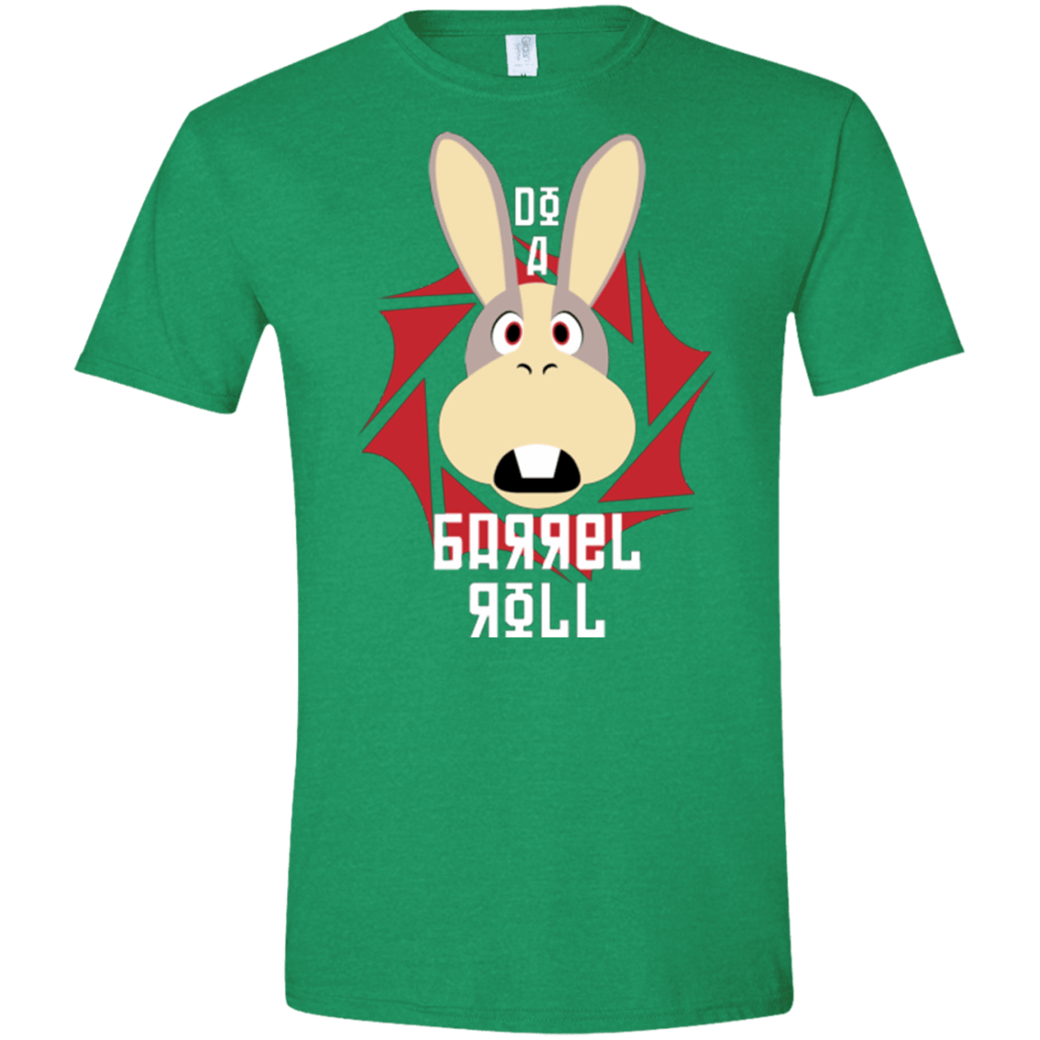 T-Shirts Heather Irish Green / S Do A Barrel Roll Men's Semi-Fitted Softstyle
