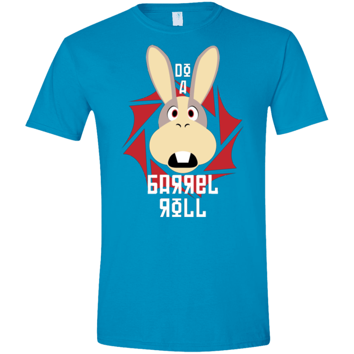 T-Shirts Sapphire / S Do A Barrel Roll Men's Semi-Fitted Softstyle