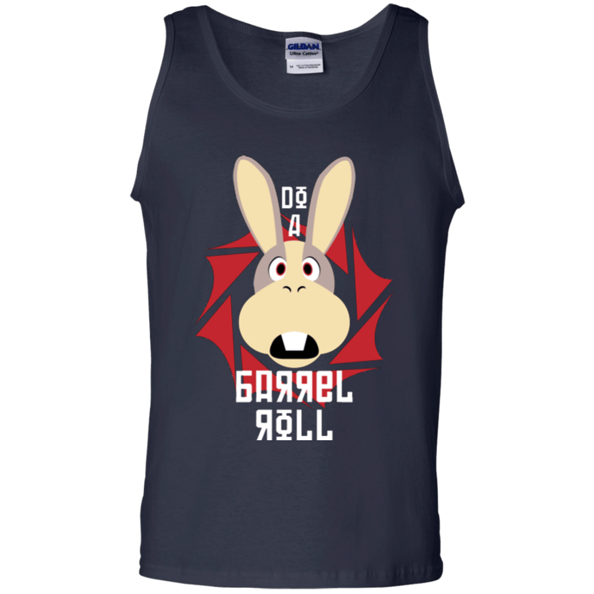 T-Shirts Navy / S Do A Barrel Roll Men's Tank Top
