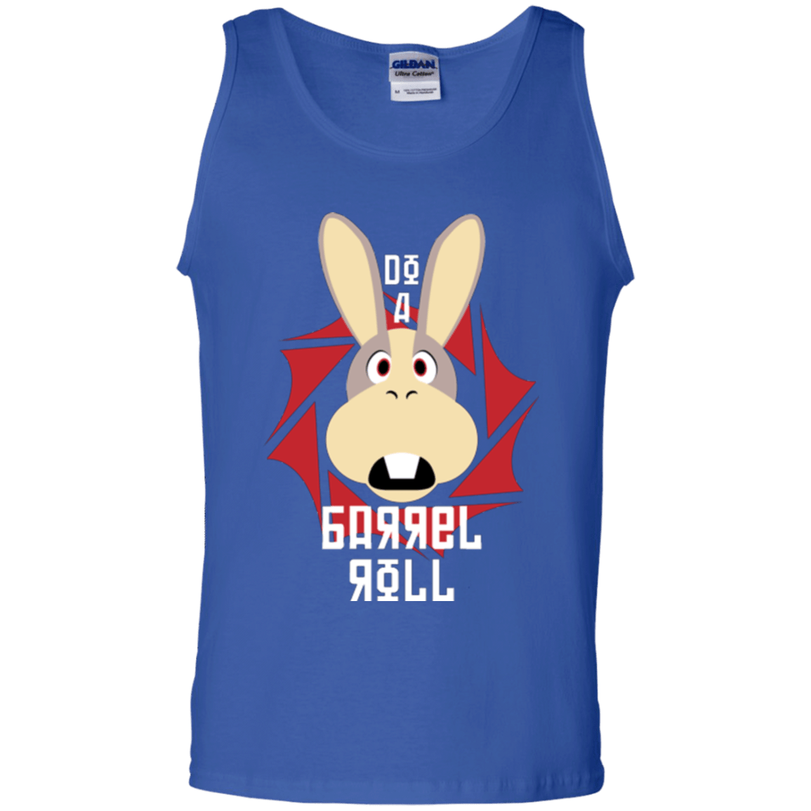 T-Shirts Royal / S Do A Barrel Roll Men's Tank Top