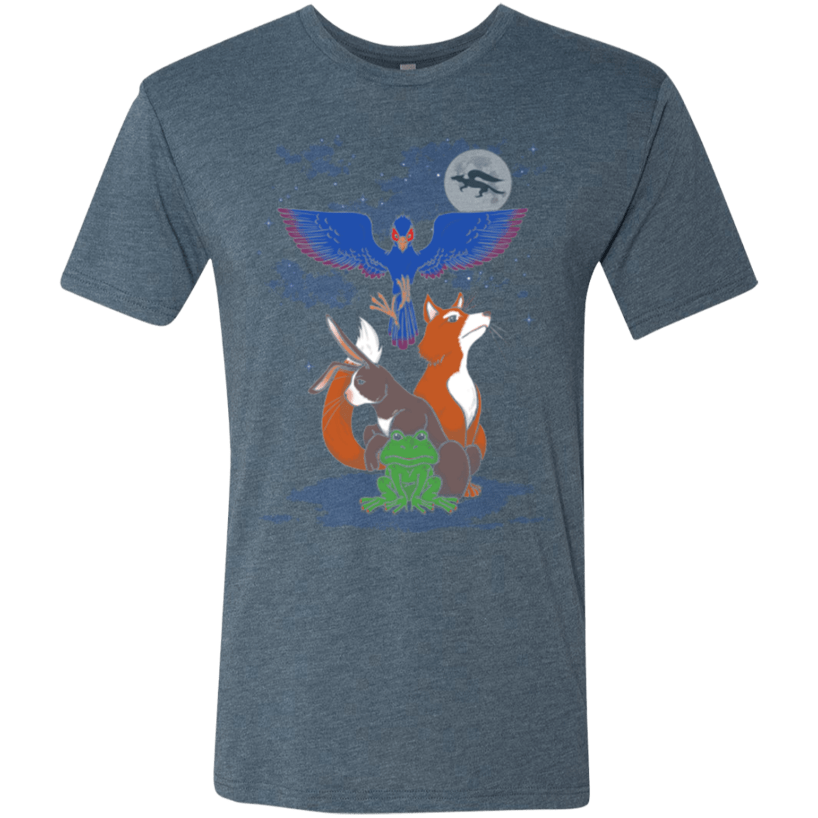 T-Shirts Indigo / Small Do a barrel roll Men's Triblend T-Shirt