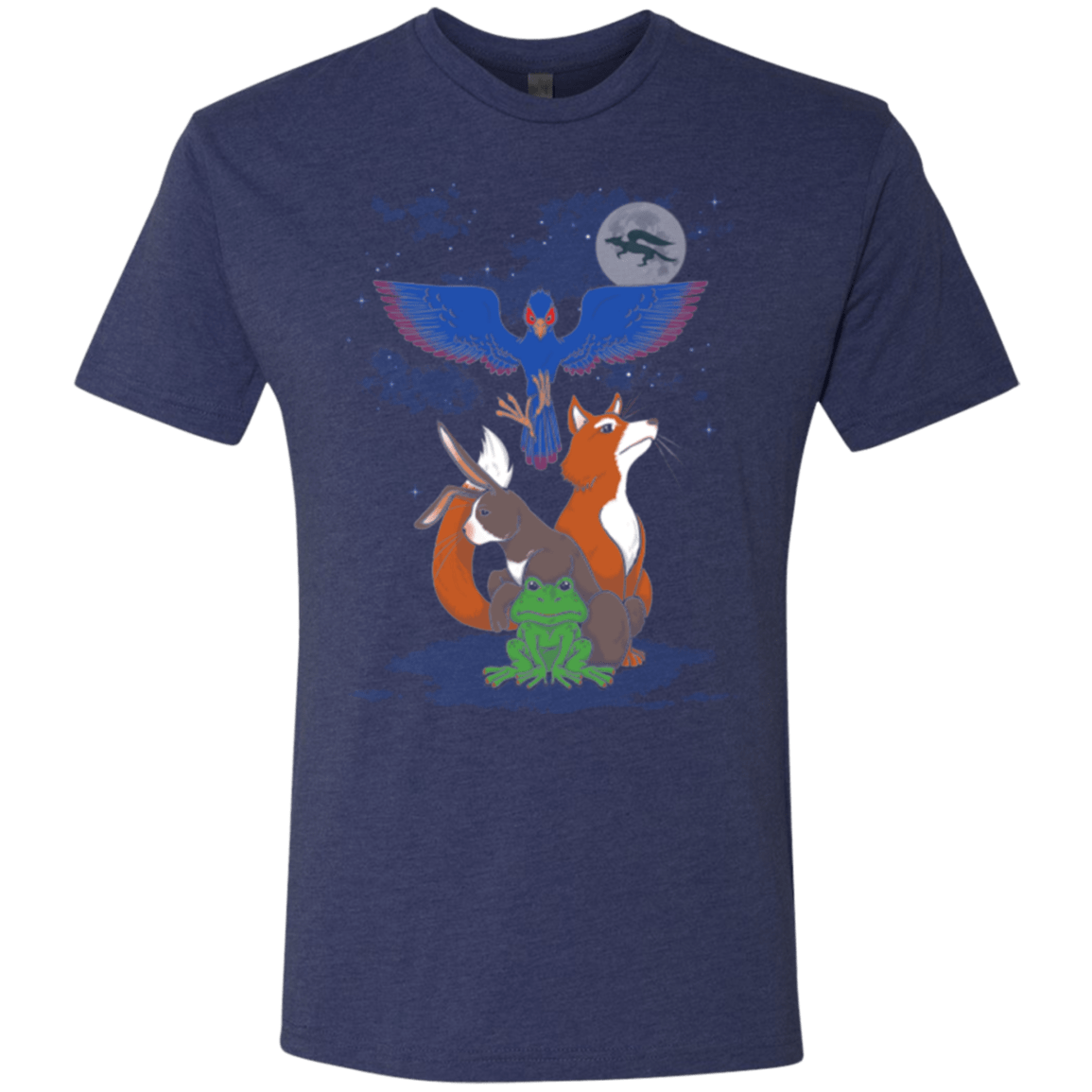 T-Shirts Vintage Navy / Small Do a barrel roll Men's Triblend T-Shirt