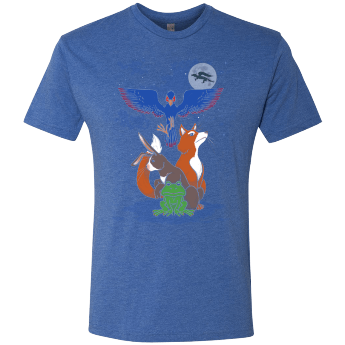 T-Shirts Vintage Royal / Small Do a barrel roll Men's Triblend T-Shirt