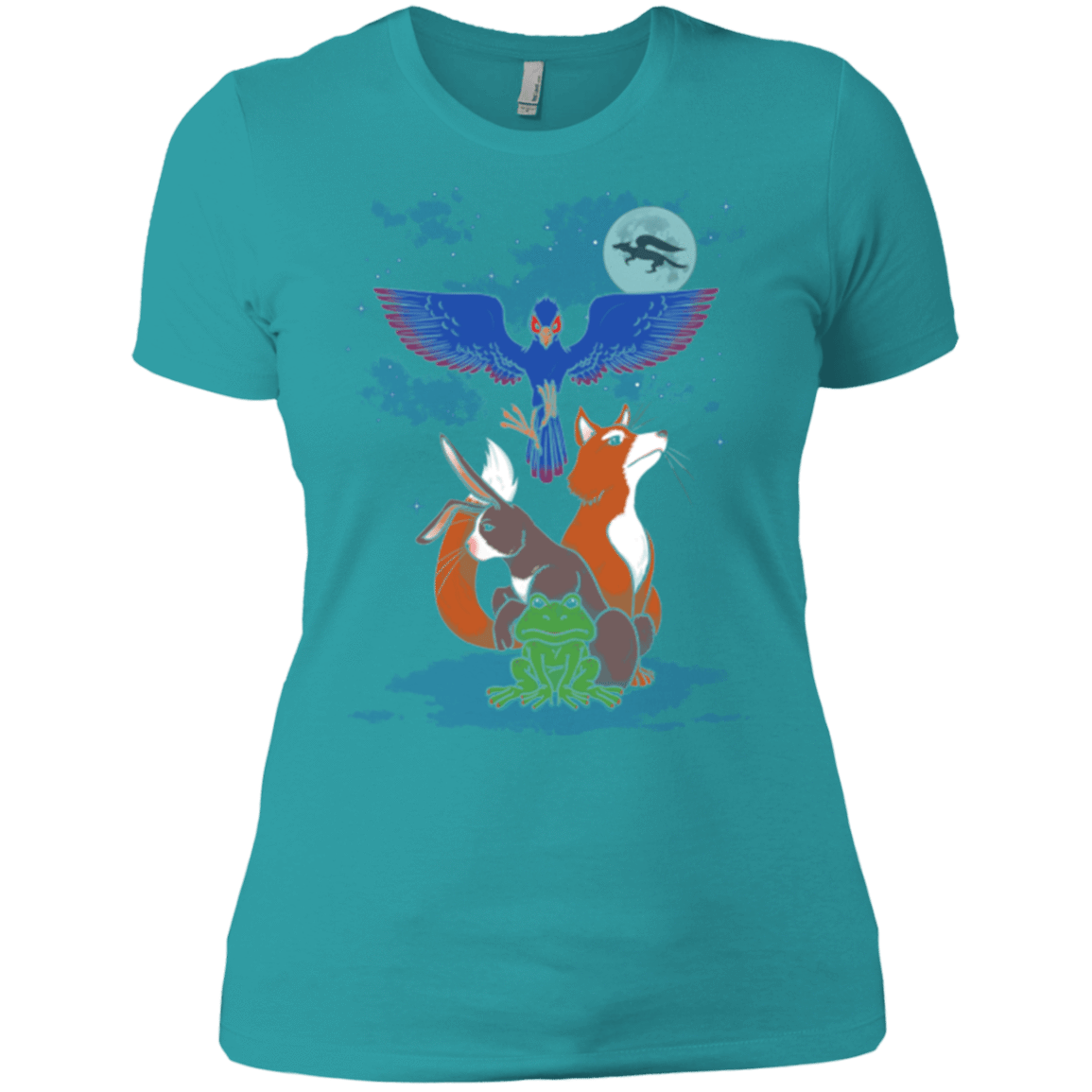 T-Shirts Tahiti Blue / X-Small Do a barrel roll Women's Premium T-Shirt