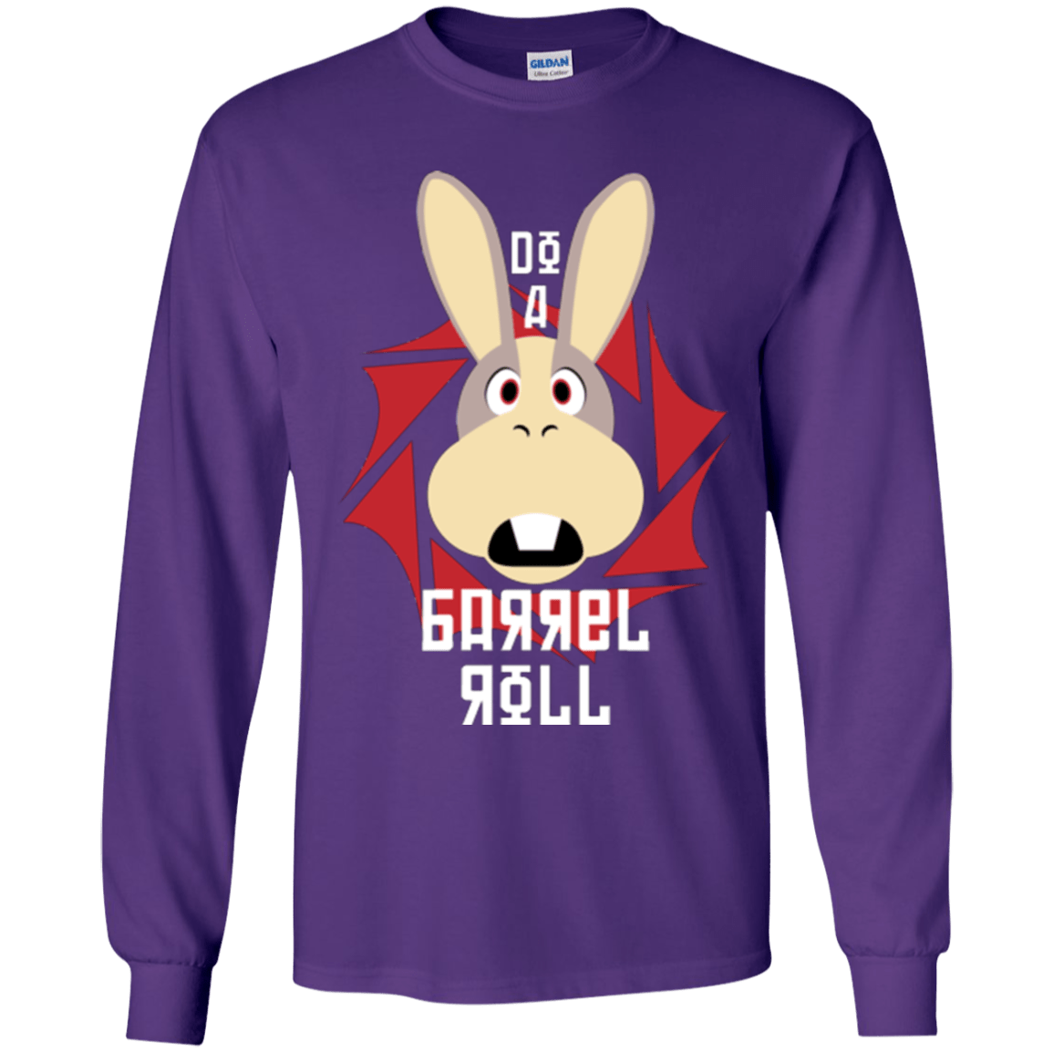 T-Shirts Purple / YS Do A Barrel Roll Youth Long Sleeve T-Shirt