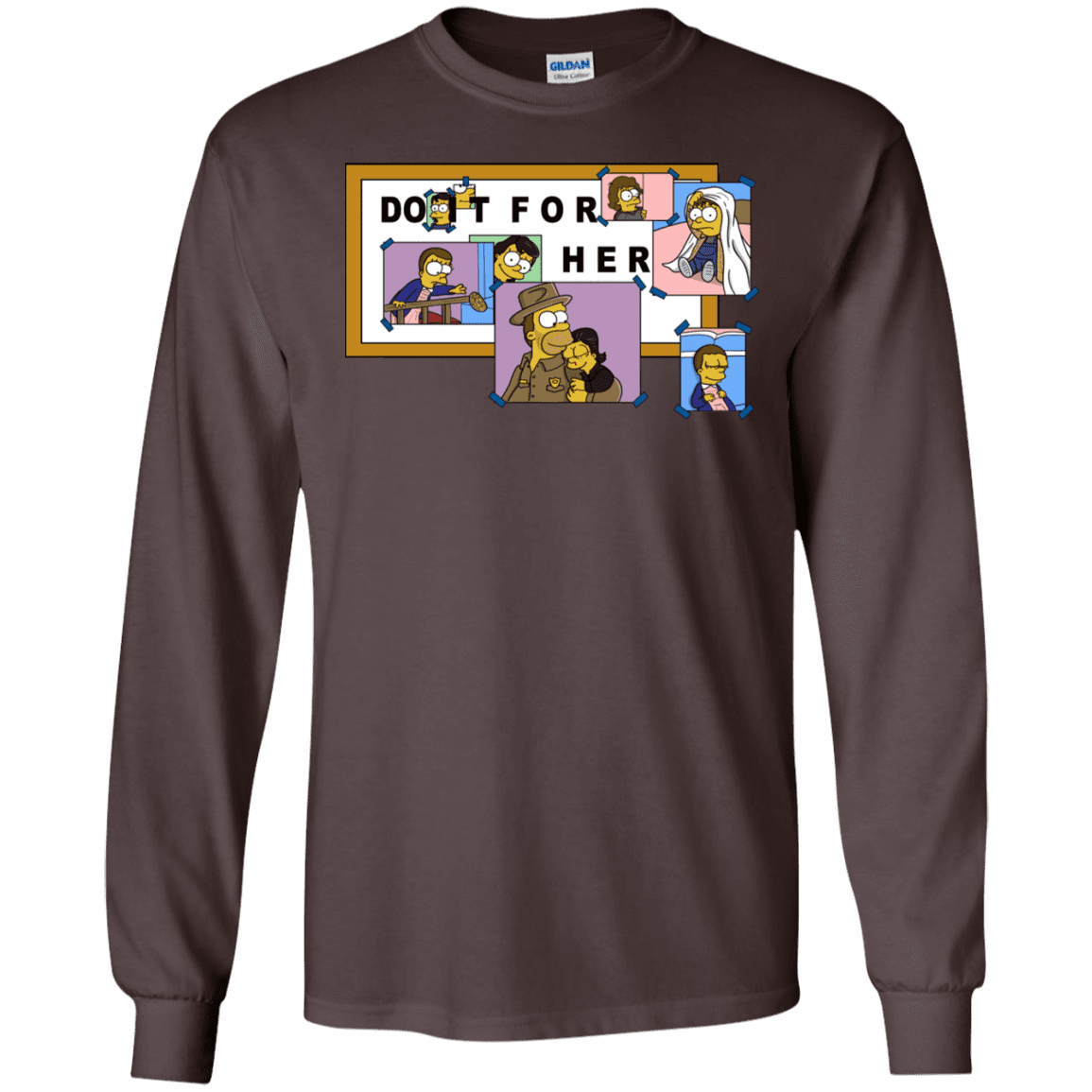 T-Shirts Dark Chocolate / S Do it for Eleven Men's Long Sleeve T-Shirt