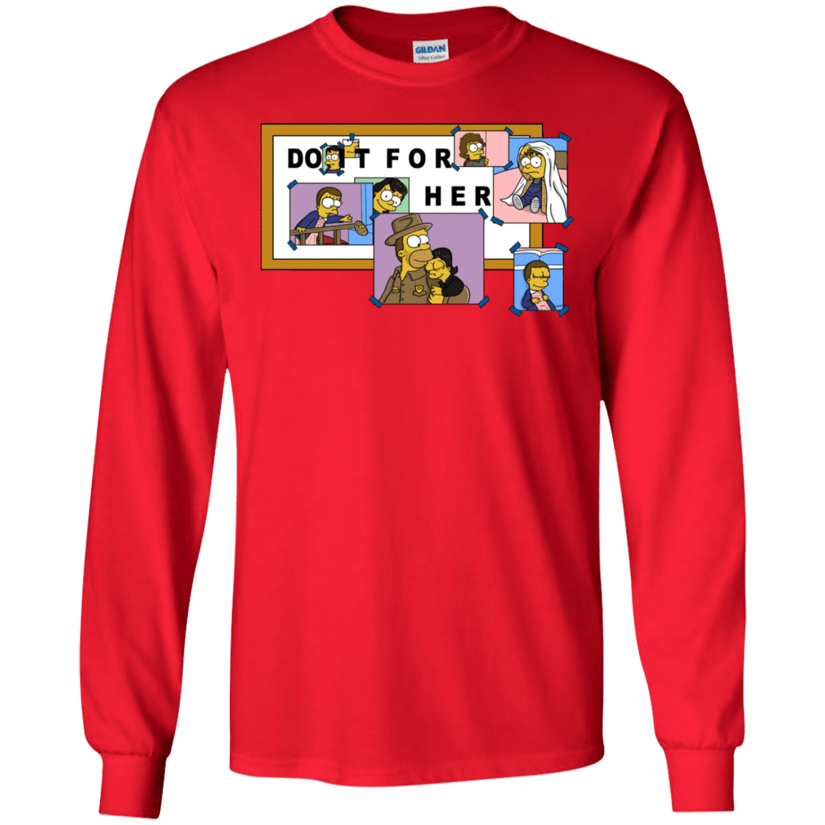 T-Shirts Red / S Do it for Eleven Men's Long Sleeve T-Shirt