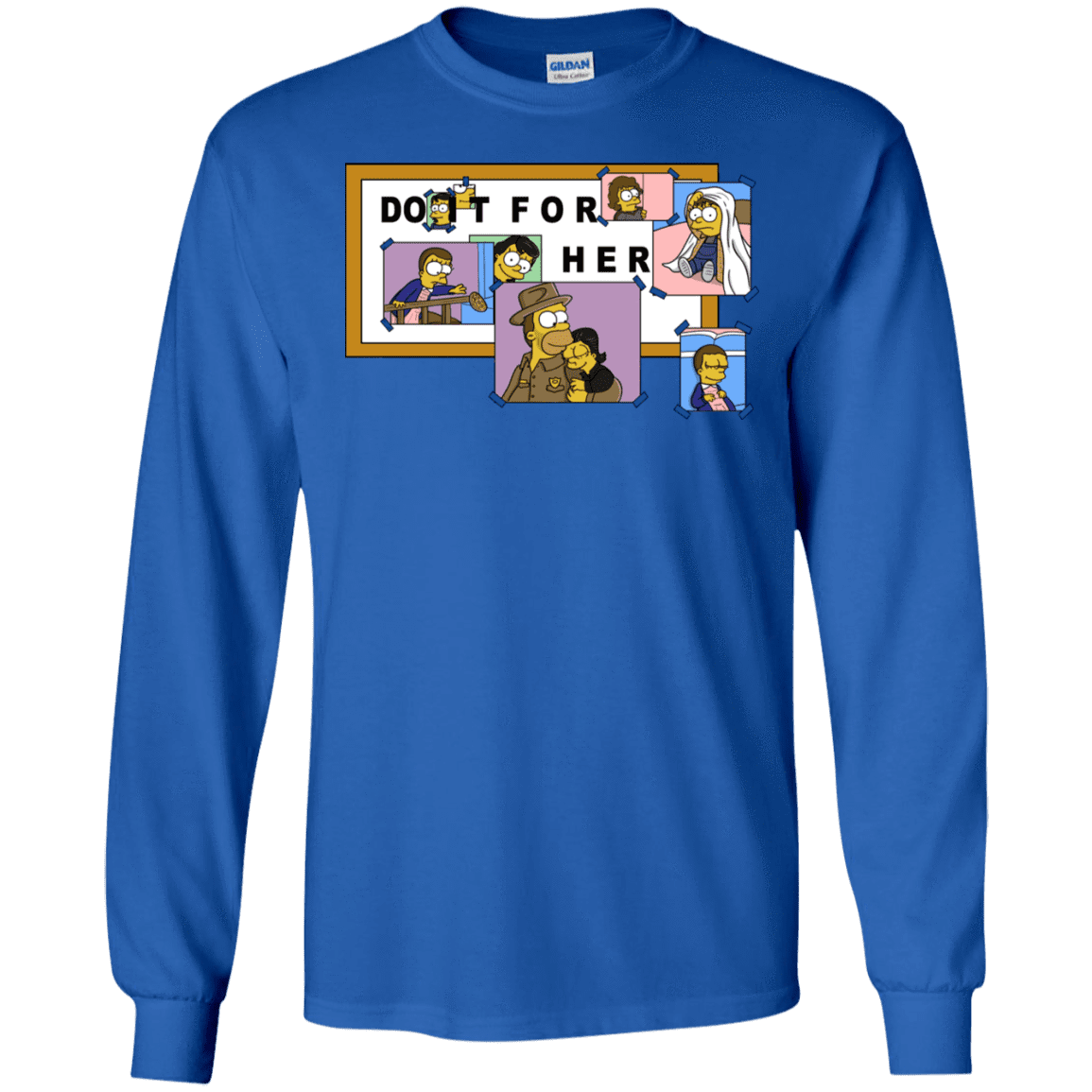T-Shirts Royal / S Do it for Eleven Men's Long Sleeve T-Shirt
