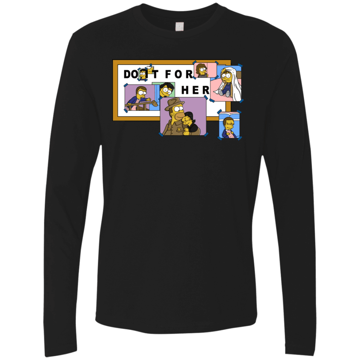 T-Shirts Black / S Do it for Eleven Men's Premium Long Sleeve