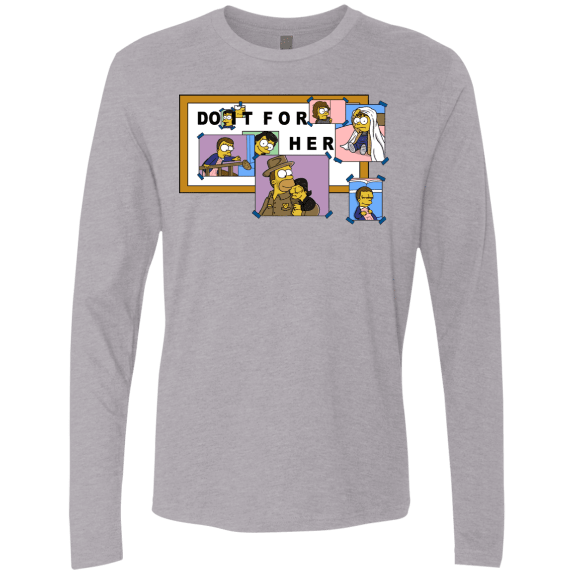 T-Shirts Heather Grey / S Do it for Eleven Men's Premium Long Sleeve