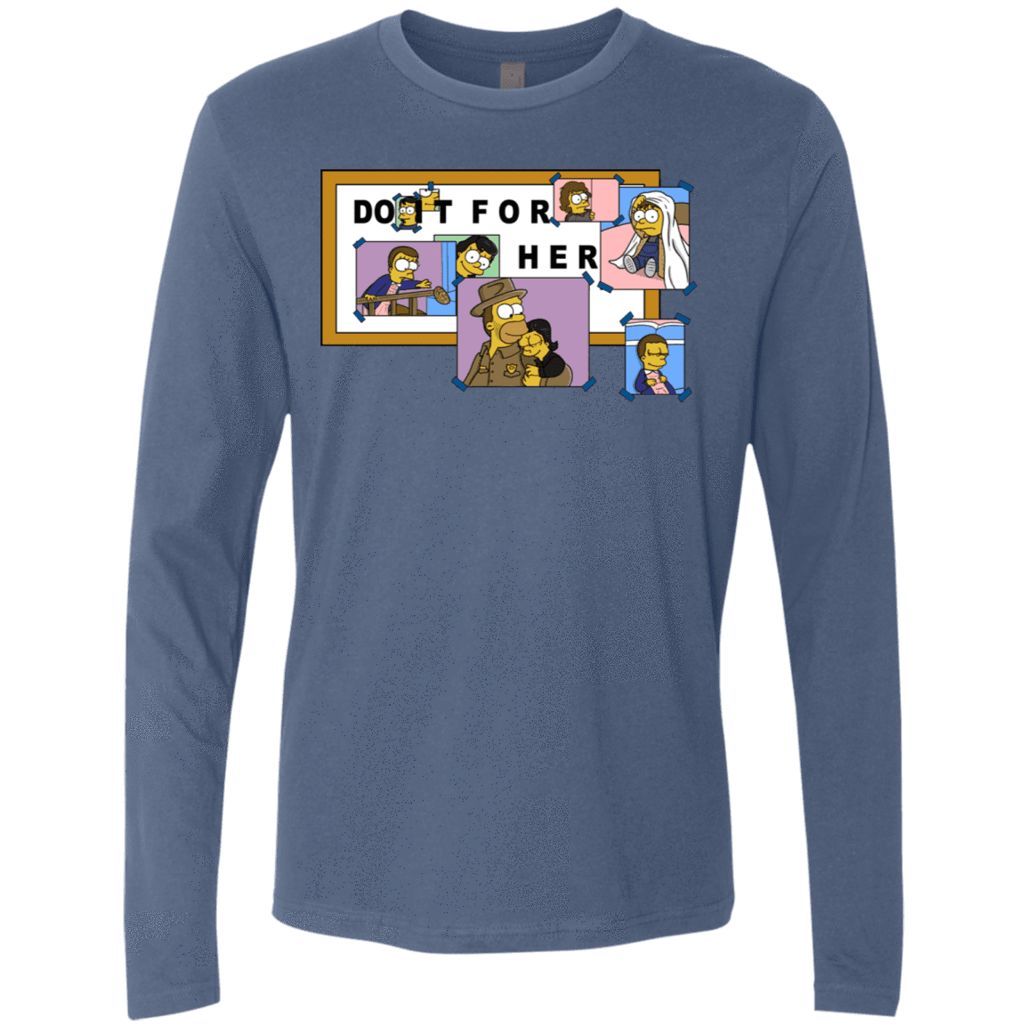 T-Shirts Indigo / S Do it for Eleven Men's Premium Long Sleeve