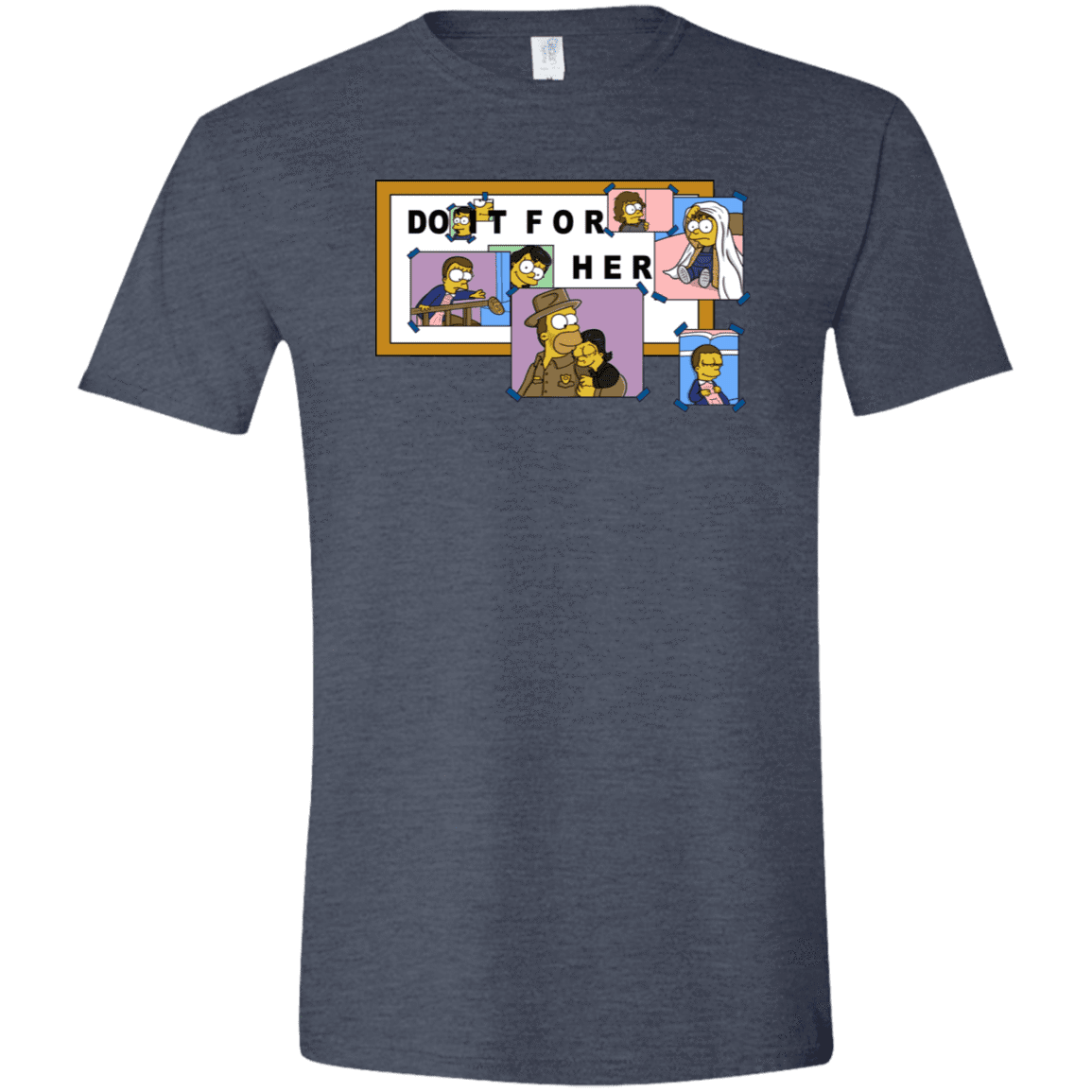 T-Shirts Heather Navy / S Do it for Eleven Men's Semi-Fitted Softstyle