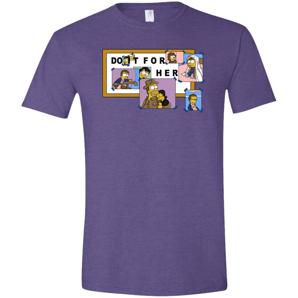 T-Shirts Heather Purple / S Do it for Eleven Men's Semi-Fitted Softstyle