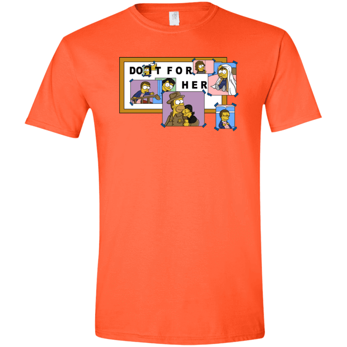 T-Shirts Orange / S Do it for Eleven Men's Semi-Fitted Softstyle