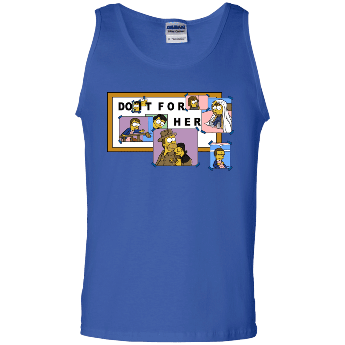 T-Shirts Royal / S Do it for Eleven Men's Tank Top