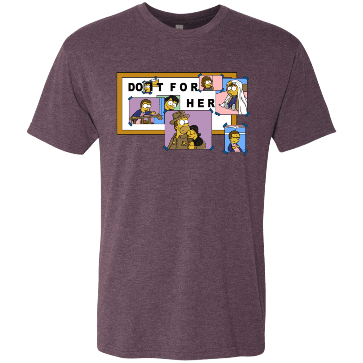 T-Shirts Vintage Purple / S Do it for Eleven Men's Triblend T-Shirt