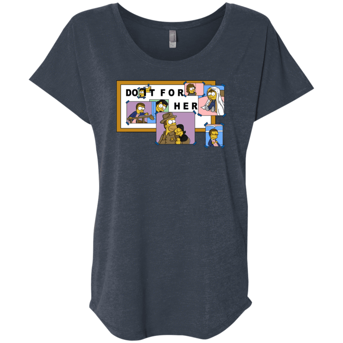 T-Shirts Vintage Navy / X-Small Do it for Eleven Triblend Dolman Sleeve