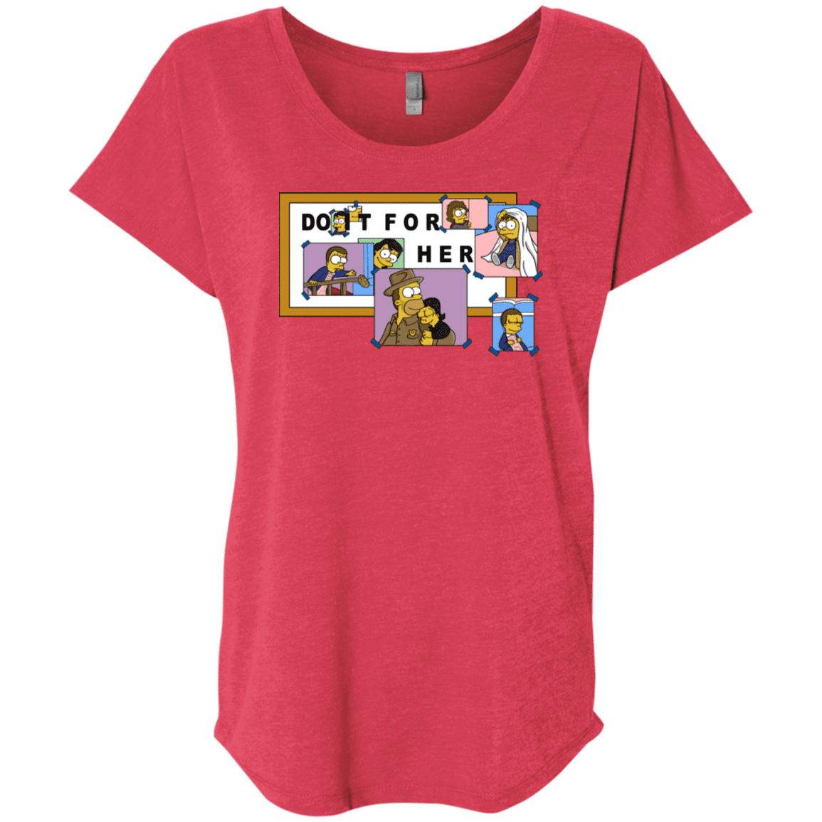 T-Shirts Vintage Red / X-Small Do it for Eleven Triblend Dolman Sleeve