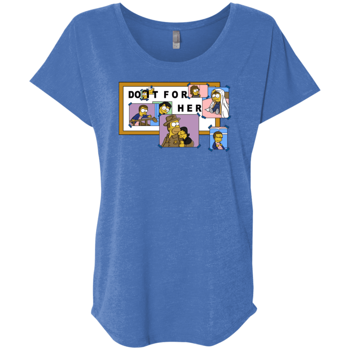 T-Shirts Vintage Royal / X-Small Do it for Eleven Triblend Dolman Sleeve