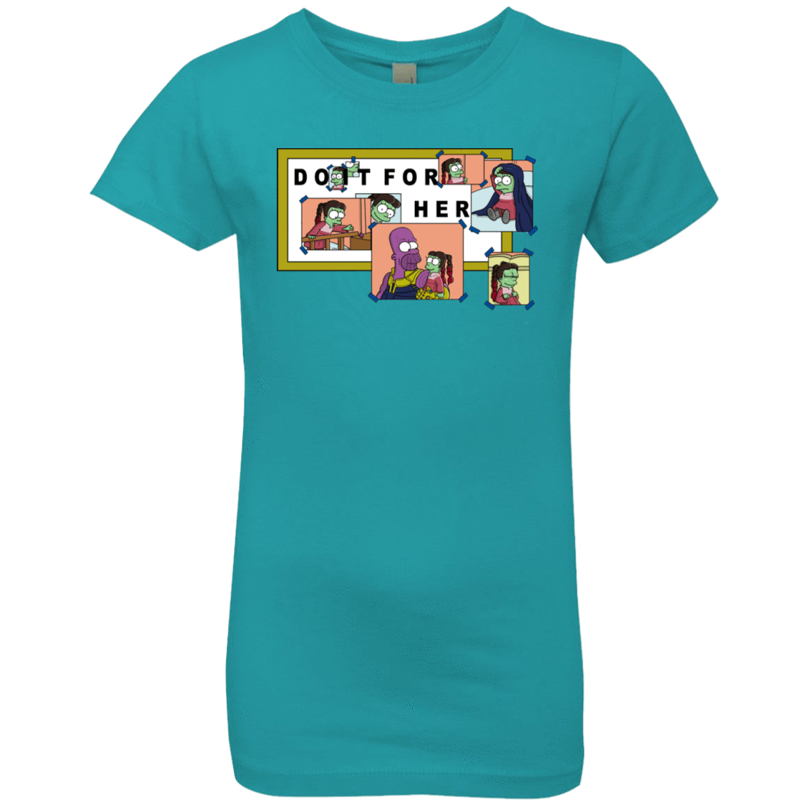 T-Shirts Tahiti Blue / YXS Do it for Gamora Girls Premium T-Shirt