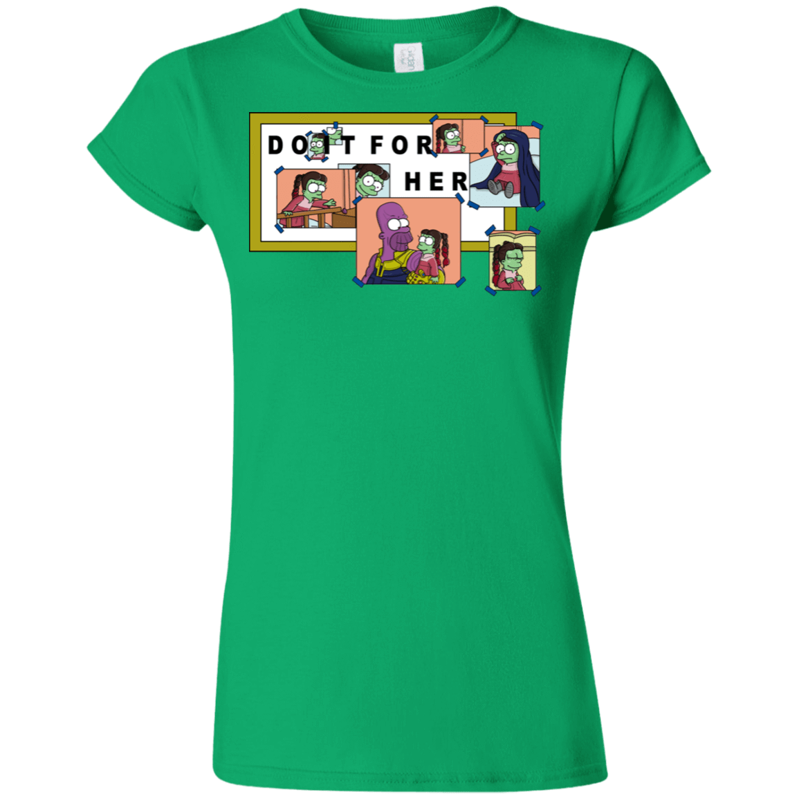 T-Shirts Irish Green / S Do it for Gamora Junior Slimmer-Fit T-Shirt