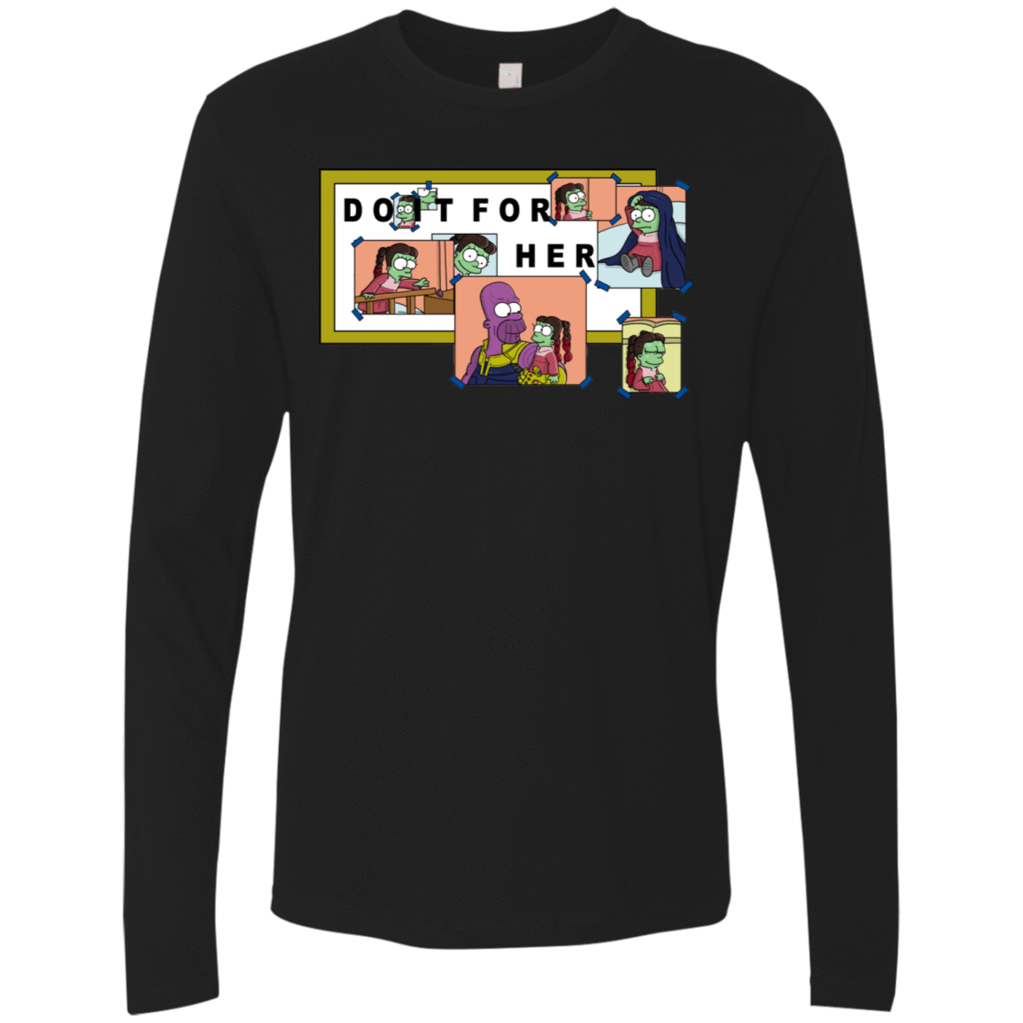 T-Shirts Black / S Do it for Gamora Men's Premium Long Sleeve
