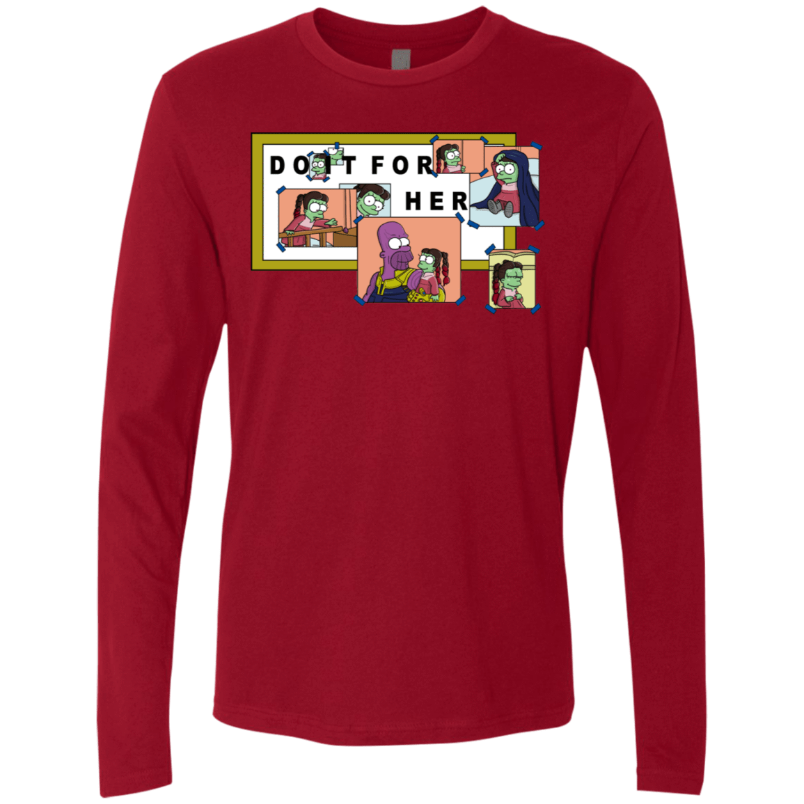 T-Shirts Cardinal / S Do it for Gamora Men's Premium Long Sleeve