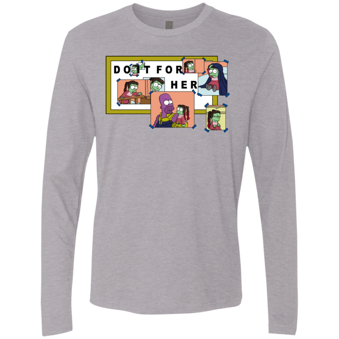 T-Shirts Heather Grey / S Do it for Gamora Men's Premium Long Sleeve
