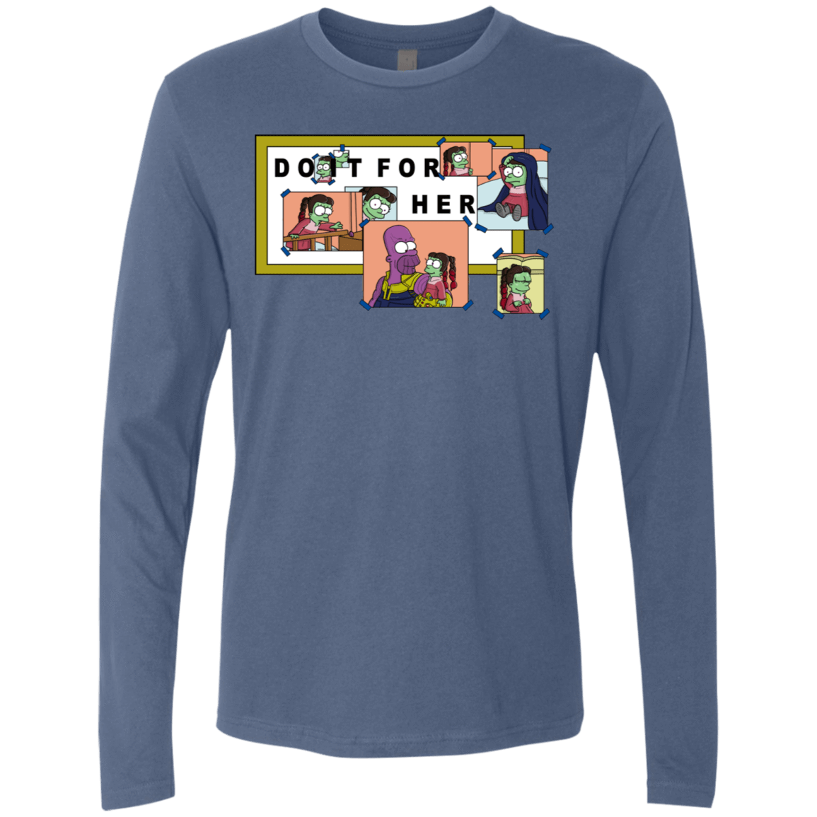 T-Shirts Indigo / S Do it for Gamora Men's Premium Long Sleeve