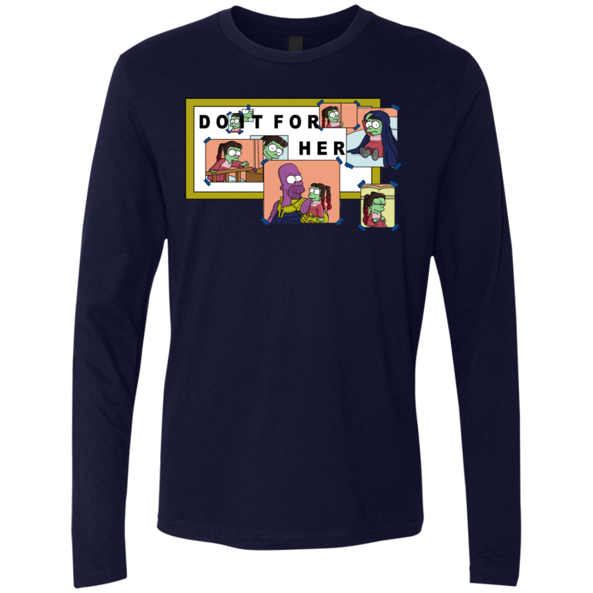 T-Shirts Midnight Navy / S Do it for Gamora Men's Premium Long Sleeve