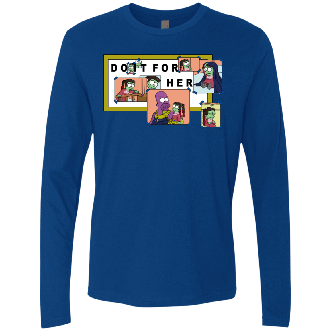 T-Shirts Royal / S Do it for Gamora Men's Premium Long Sleeve