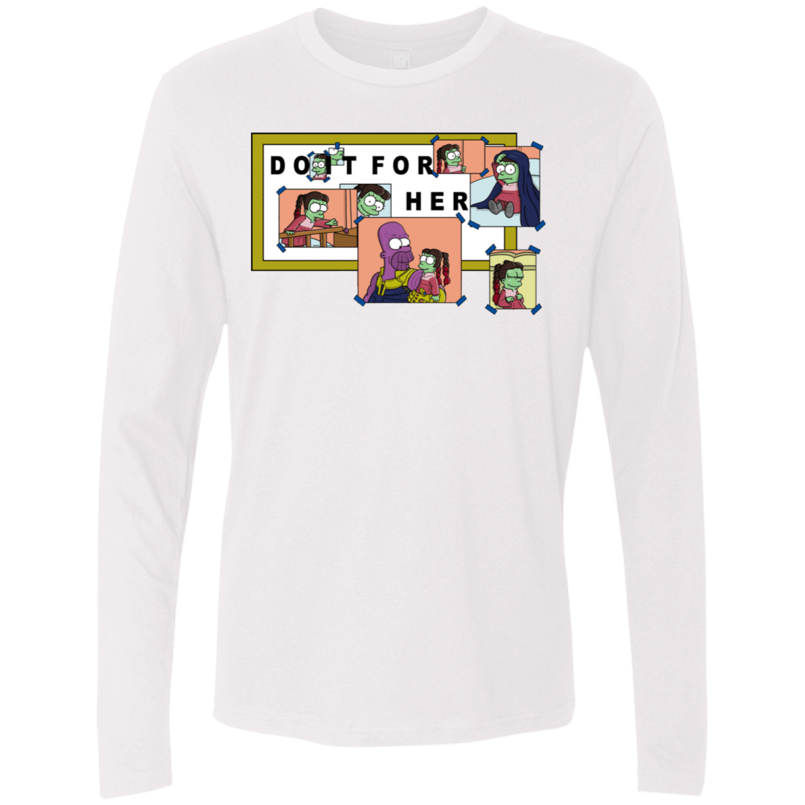 T-Shirts White / S Do it for Gamora Men's Premium Long Sleeve