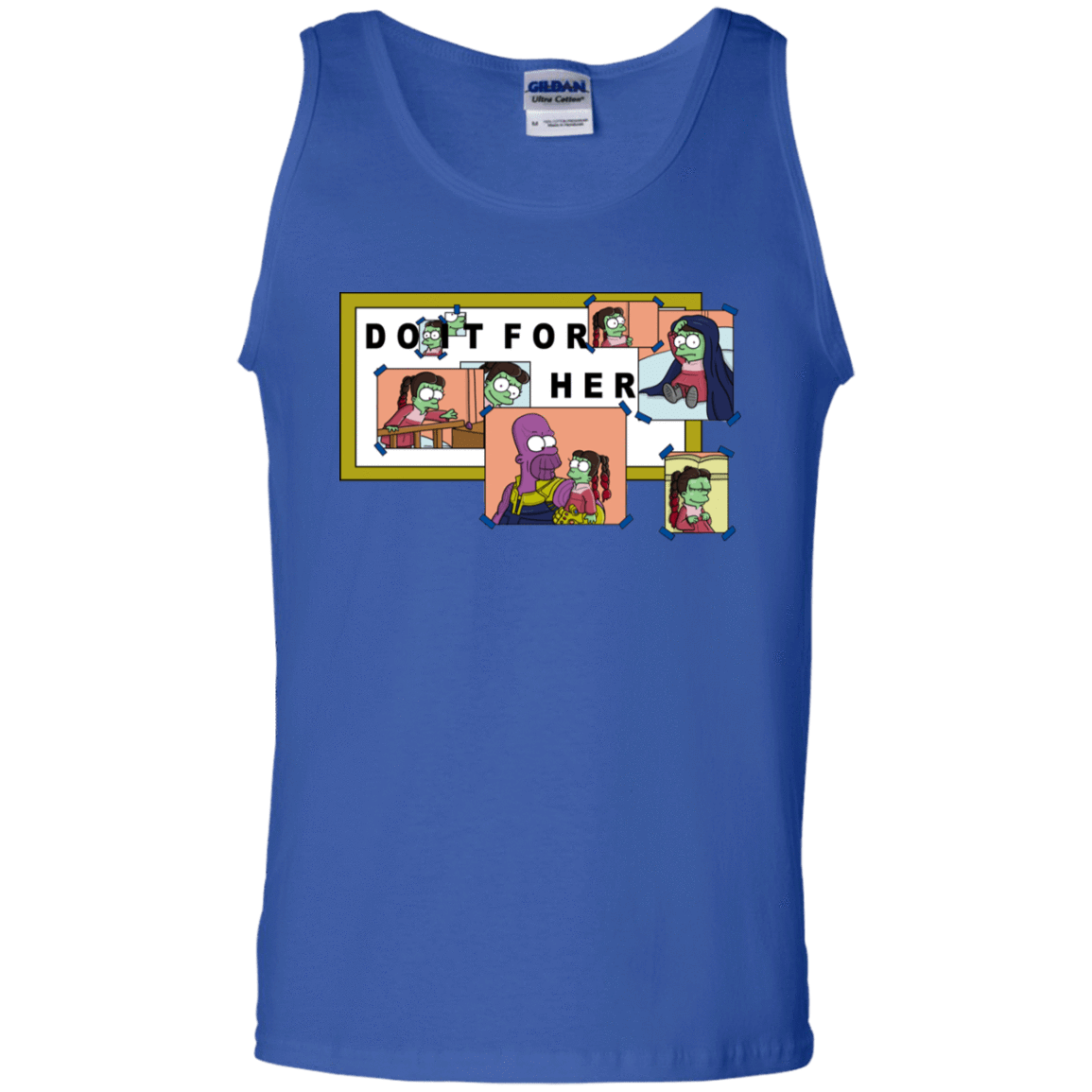 T-Shirts Royal / S Do it for Gamora Men's Tank Top