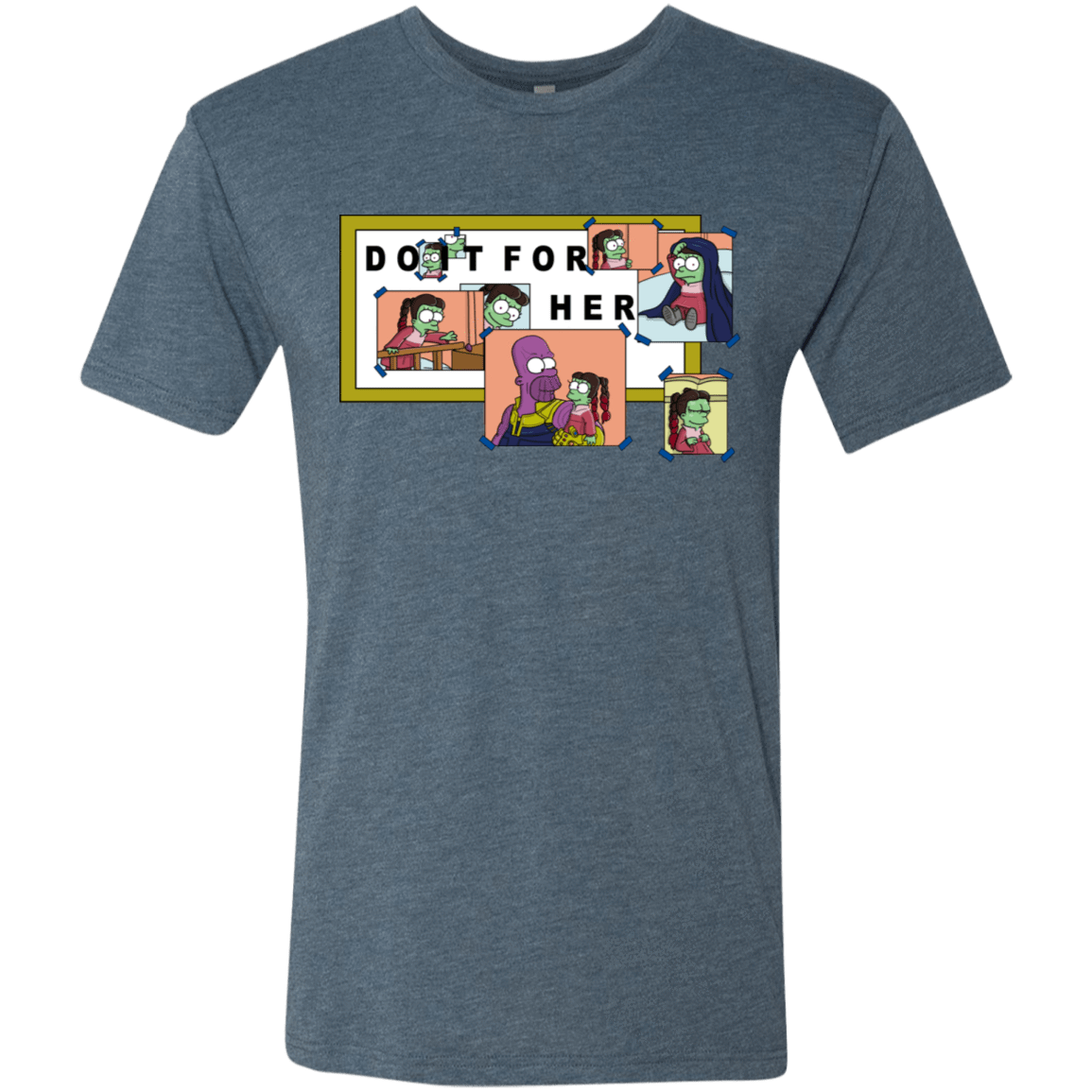 T-Shirts Indigo / S Do it for Gamora Men's Triblend T-Shirt