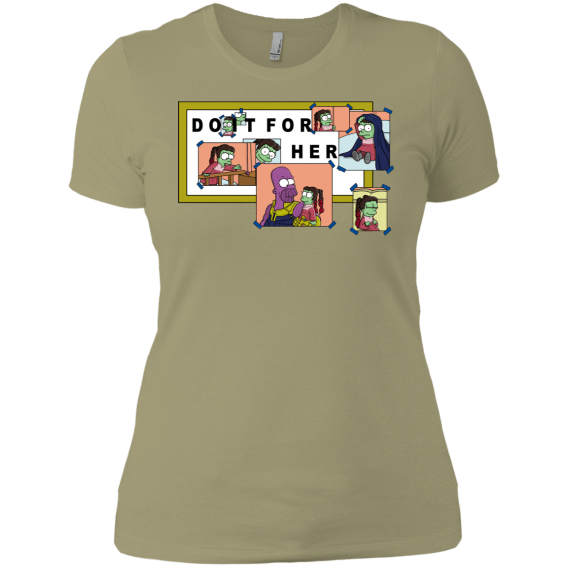 T-Shirts Light Olive / X-Small Do it for Gamora Women's Premium T-Shirt