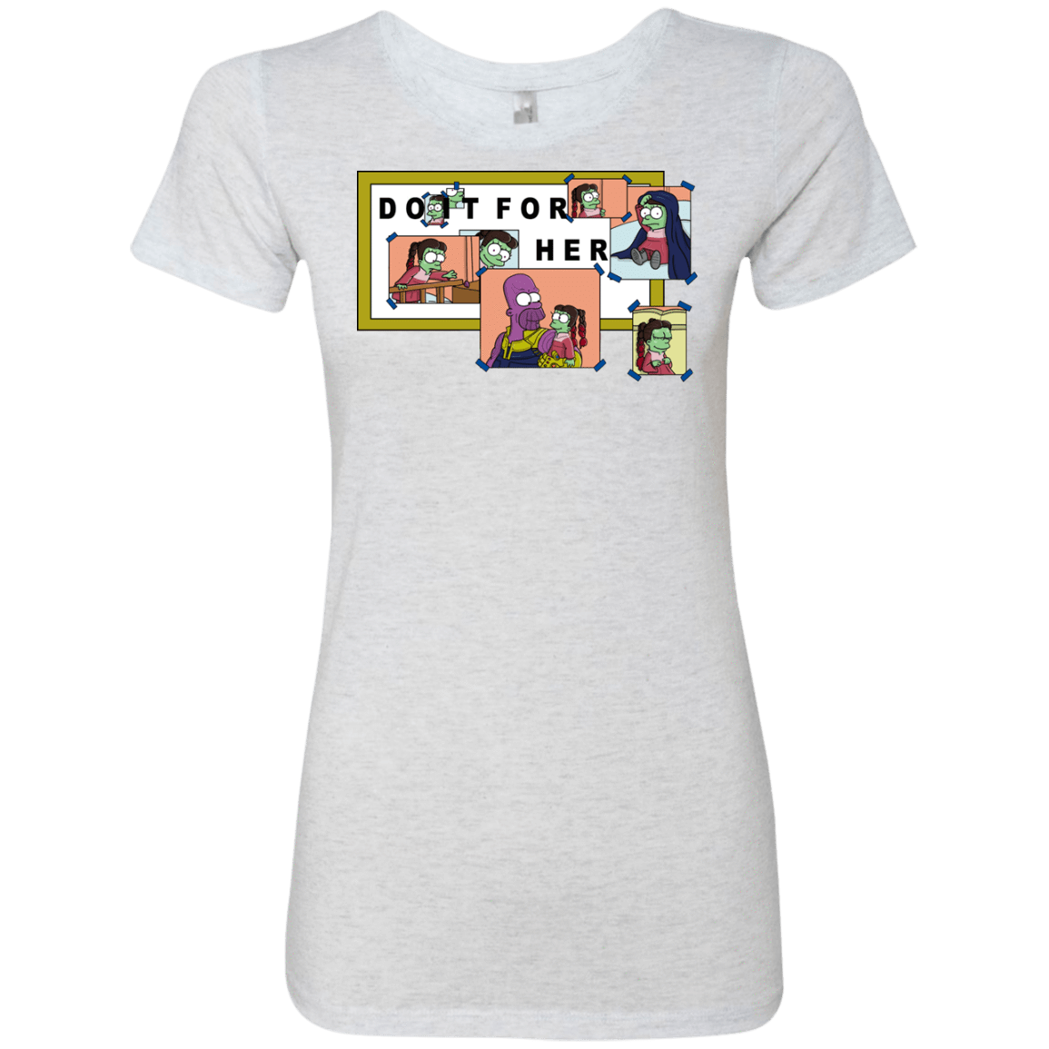T-Shirts Heather White / S Do it for Gamora Women's Triblend T-Shirt