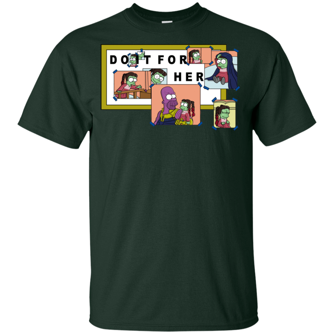 T-Shirts Forest / YXS Do it for Gamora Youth T-Shirt
