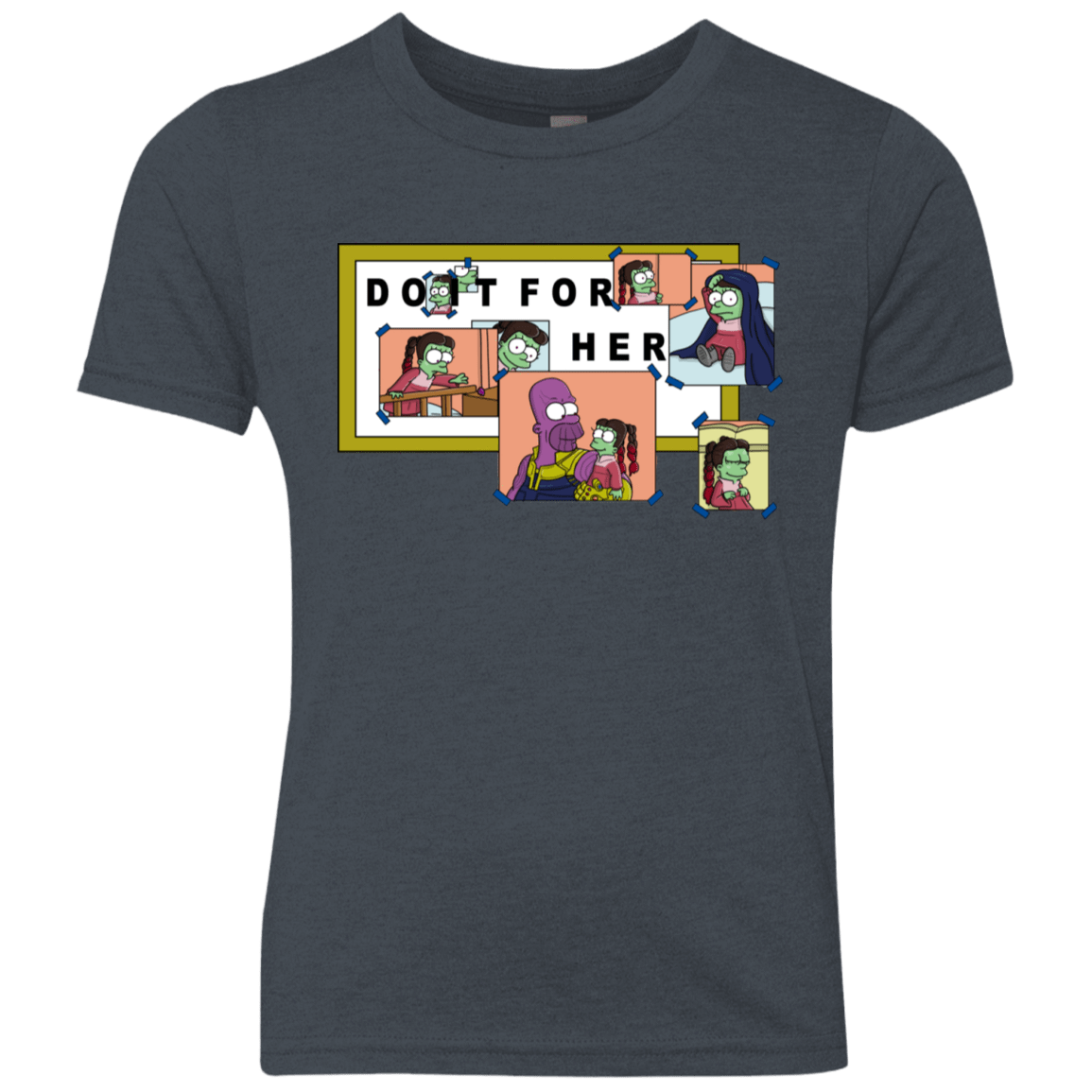 T-Shirts Vintage Navy / YXS Do it for Gamora Youth Triblend T-Shirt