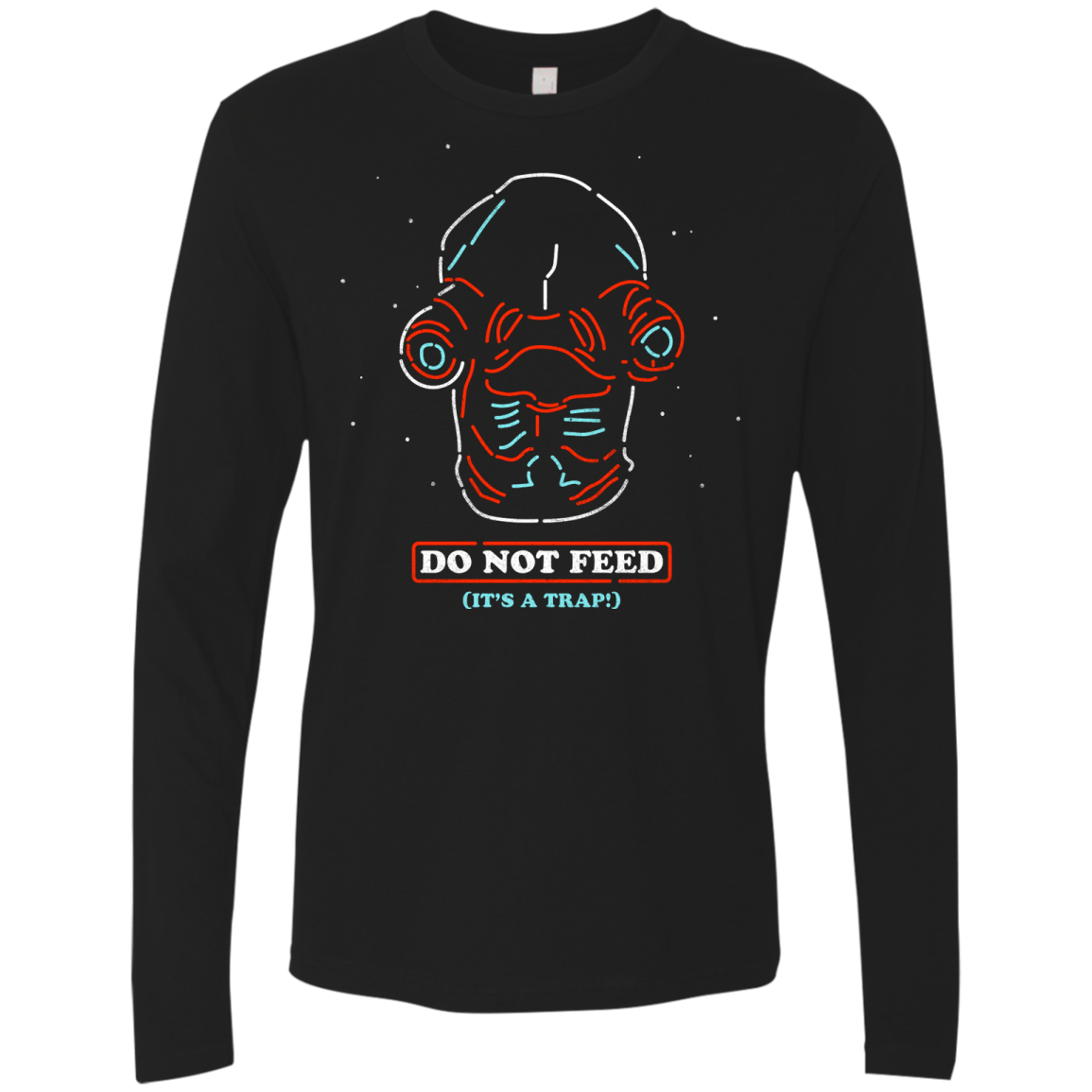 T-Shirts Black / S Do Not Feed Men's Premium Long Sleeve