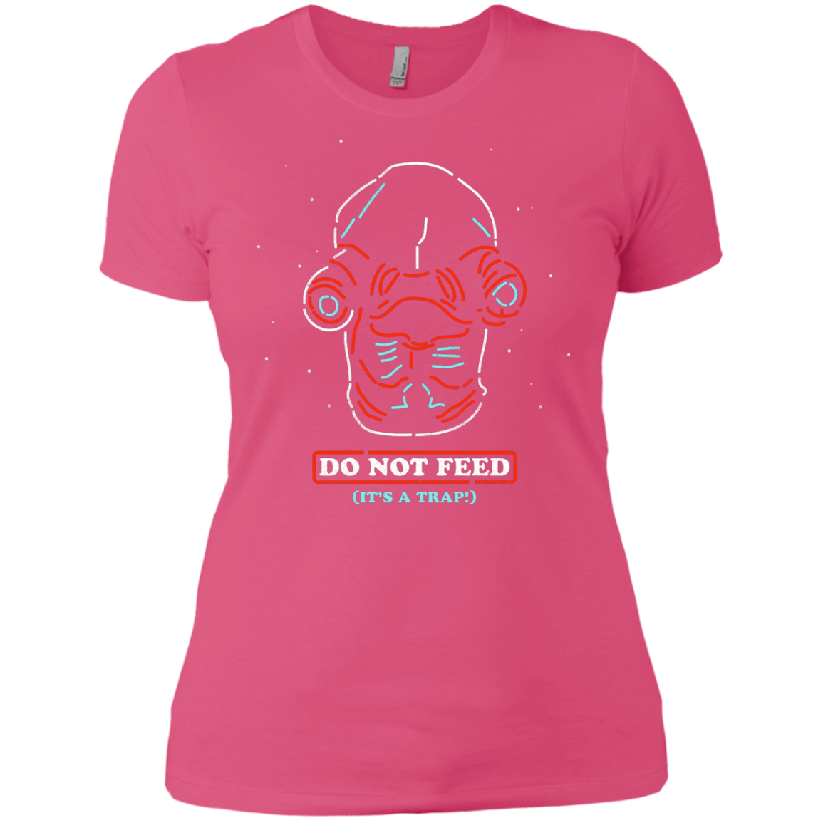 T-Shirts Hot Pink / X-Small Do Not Feed Women's Premium T-Shirt
