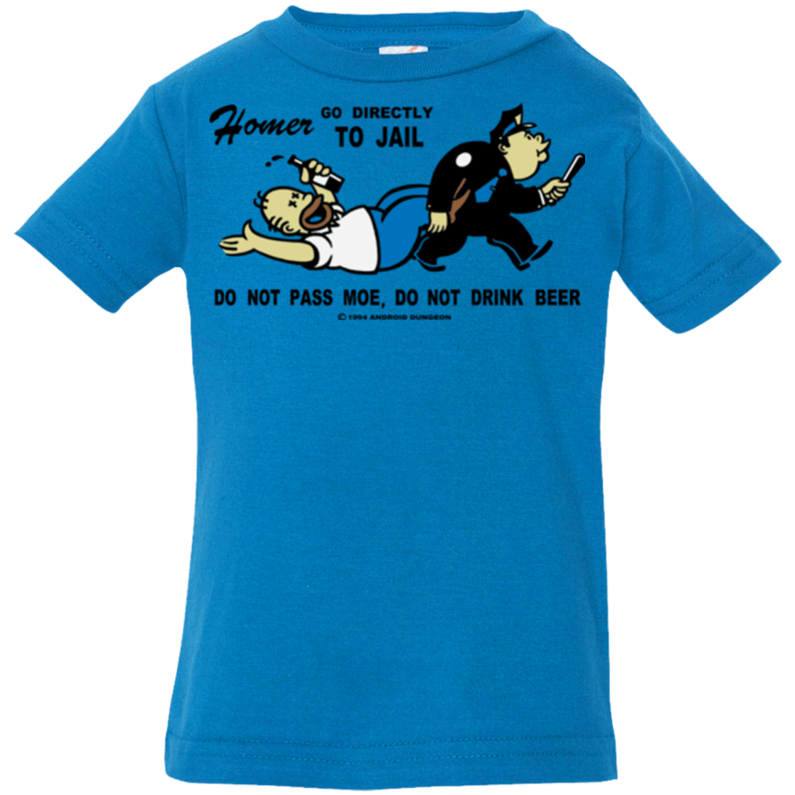 T-Shirts Cobalt / 6 Months Do Not Pass Moe Infant Premium T-Shirt