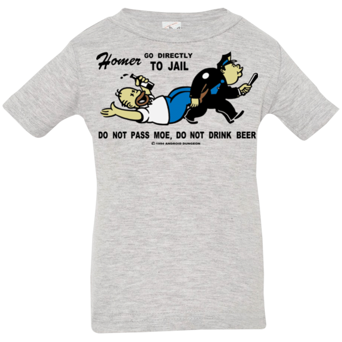 T-Shirts Heather / 6 Months Do Not Pass Moe Infant Premium T-Shirt