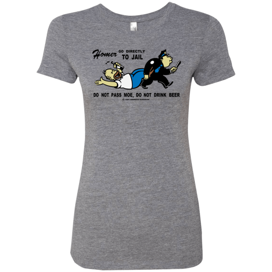 T-Shirts Premium Heather / Small Do Not Pass Moe Women's Triblend T-Shirt