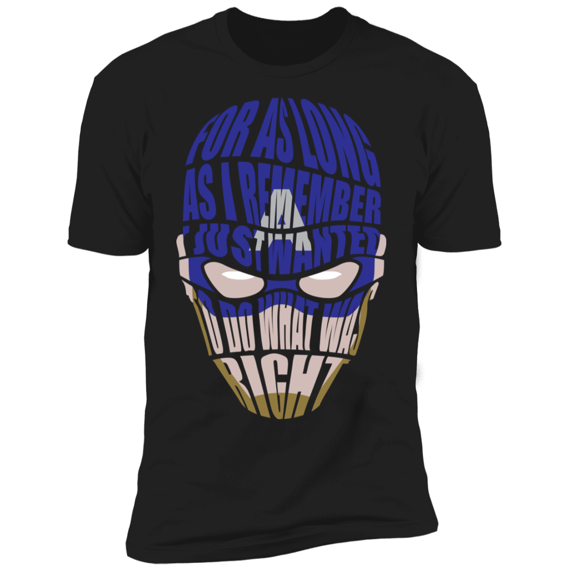 T-Shirts Black / X-Small Do What Was Right Men's Premium T-Shirt