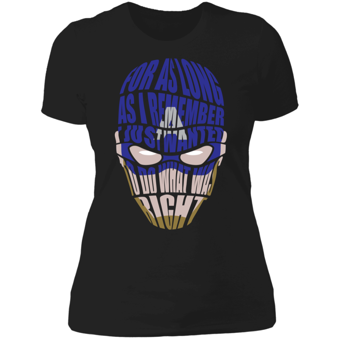 T-Shirts Black / X-Small Do What Was Right Women's Premium T-Shirt